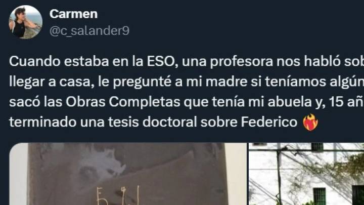 Un amor de teatro: una joven explica cómo una clase sobre Lorca cambió su vida
