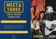 Harken Hall’s Meet & Three Local Music Showcase Returns Nov. 11 With The Prickly Pair, Zach Bryson, and Jess Jocoy