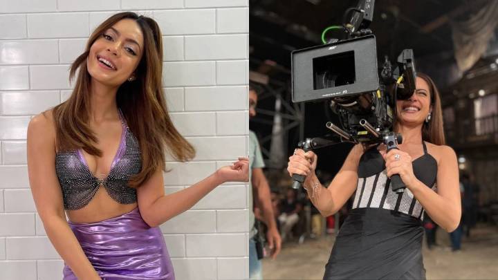 Anya Singh Holds Camera, Enjoys Filming In BTS From Ba***ds Of Bollywood