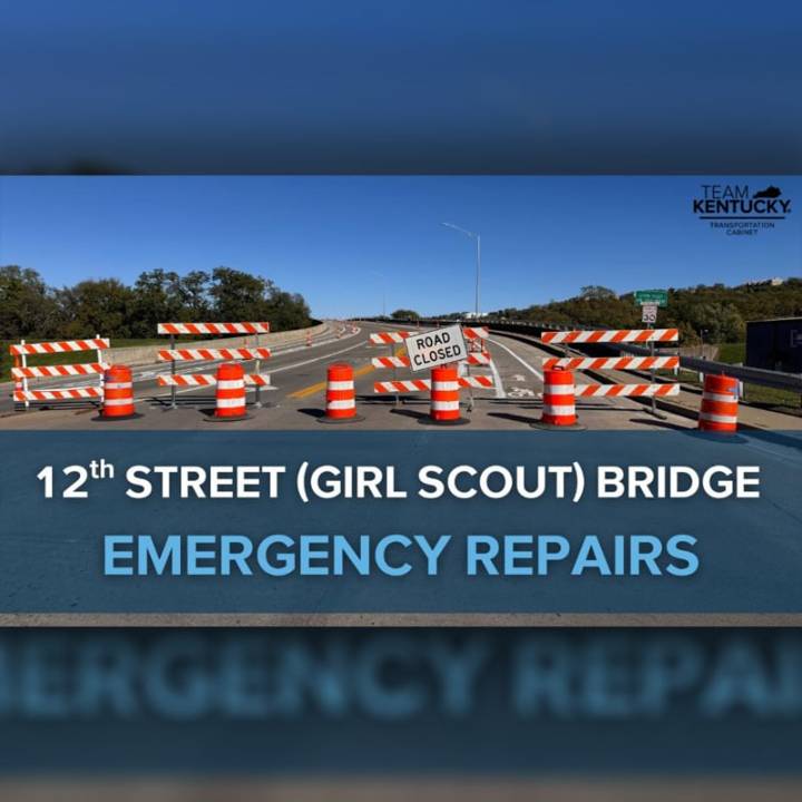 KYTC closes 12th Street Bridge between Covington, Newport for emergency repairs