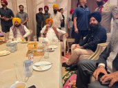 CM Bhagwant Mann attends cricketer Abhishek Sharma's sister’s wedding