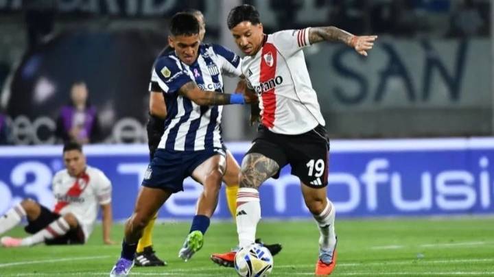 Por Montiel y Maxi Meza, River se impuso ante Talleres por 2
