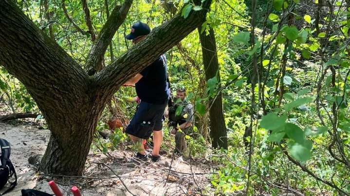 Northwestern Indiana firefighters rescue woman who fell down dune at Indiana Dunes State Park