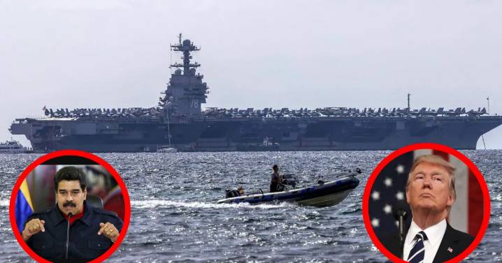 EU envía su portaaviones más grande al Caribe; ¿cómo respondió Nicolás Maduro?