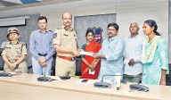 Three senior Maoist leaders surrender before Telangana DGP