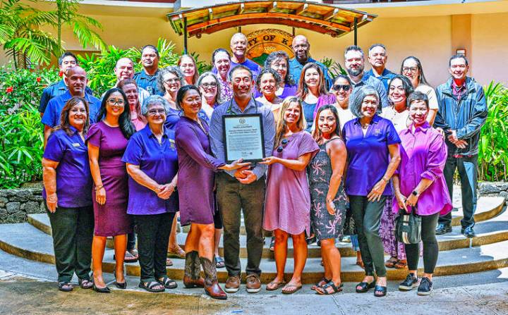 Lighting up Domestic Violence darkness