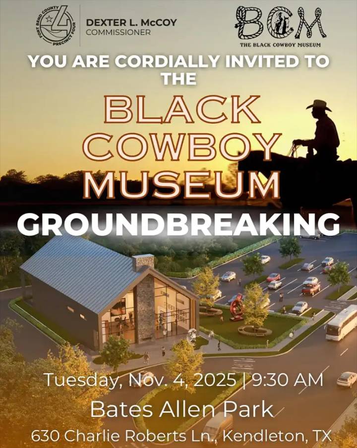Black Cowboy Museum Groundbreaking