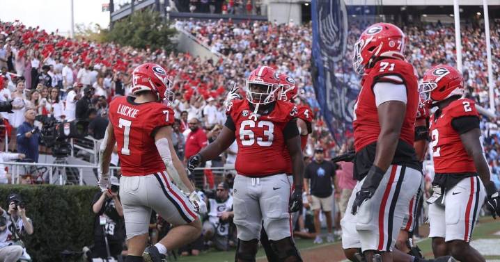 No. 9 Georgia pulls out win over No. 5 Ole Miss