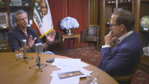 Newsom 'concerned' about Trump 2028 comments