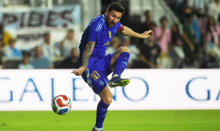 Lionel Messi y Argentina golean a Puerto Rico en amistoso de cara al Mundial