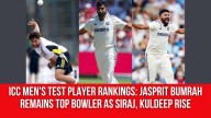 ICC Men’s Test Player Rankings: Jasprit Bumrah remains top bowler as Mohammed Siraj, Kuldeep Yadav rise