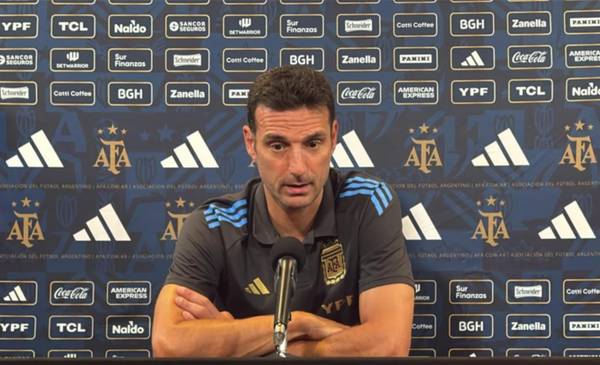 Scaloni, tras la goleada argentina ante Puerto Rico: “El amistoso sirve para probar jugadores”