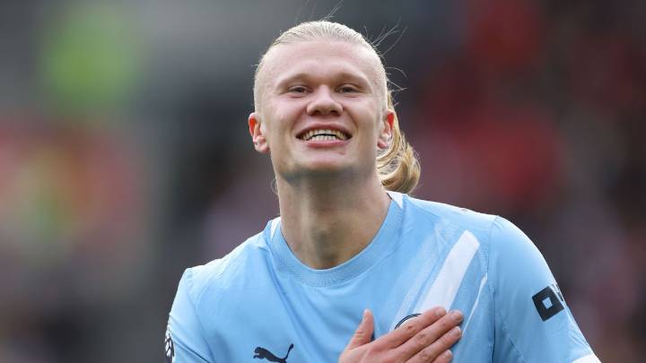 Erling Haaland named Premier League's Player of the Month