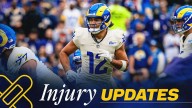 Injury Updates: Puka Nacua day-to-day with ankle sprain but status for Week 7 vs. Jaguars uncertain, plus latest on Blake Corum and Tutu Atwell