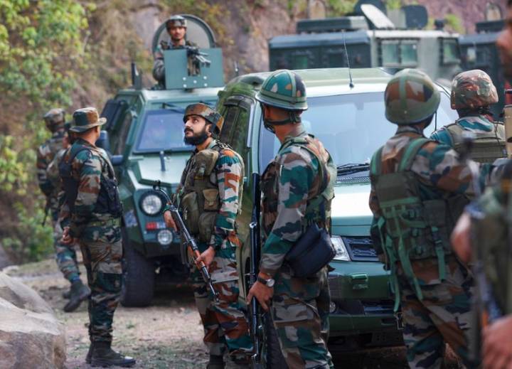 Pakistani drone sighted along International Border in J