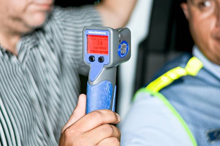 Ocho personas fueron sancionadas por conducir en estado de embriaguez