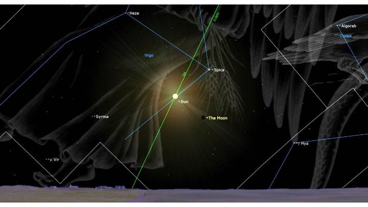 New moon of October 2025 hides red star Antares for some lucky stargazers tomorrow