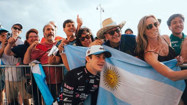 Franco Colapinto fue 16º y otra vez delante de Pierre Gasly