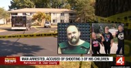 Dad told kids 'good morning' before gunning them down as they woke up for school: Cops