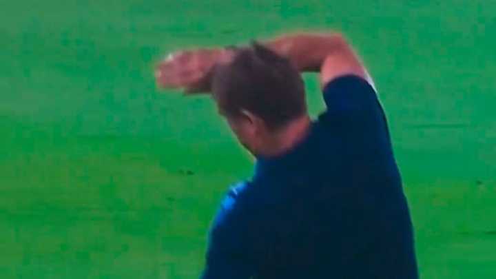 Dejan KO a Lopetegui de un tremendo pelotazo: "Me han dado bastante fuerte"