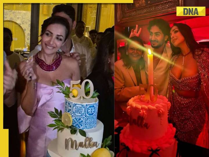 Inside Malaika Arora's 50th birthday bash in Goa with son Arhaan, sister Amrita