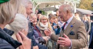 King and Queen receive Lego figures as they meet 'good neighbours' in Ballater