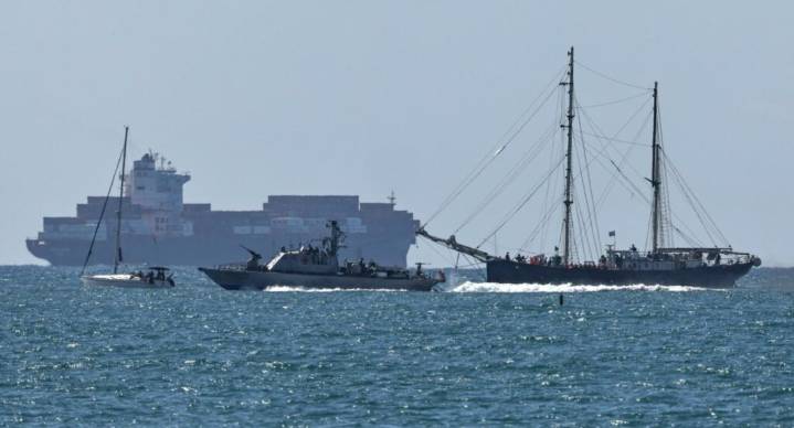 Rechaza Israel acusaciones de maltrato a integrantes de flotilla Global Sumud