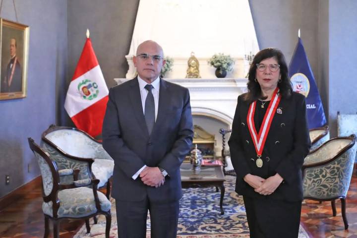 Jefe del Gabinete y presidenta del PJ trataron temas de seguridad ciudadana y otros