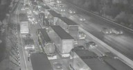 M1 traffic LIVE: Major UK motorway grinds to halt as multi
