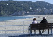 Llega el cambio tras un día veraniego en Gipuzkoa
