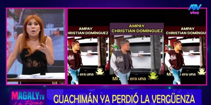 Magaly Medina a Christian Domínguez por lucrar con su ampay del ‘Auto Rana’: “Ni decencia para no burlarse de su propia infidelidad”