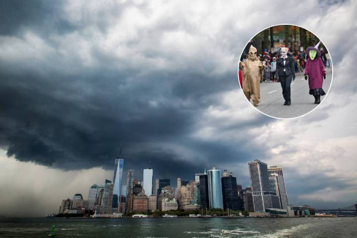 NYC Halloween Nor’easter: Heavy Rain & 50 MPH Winds Could Soak Trick