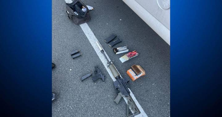 Bay Area police arrest man who allegedly hid ghost guns in work van