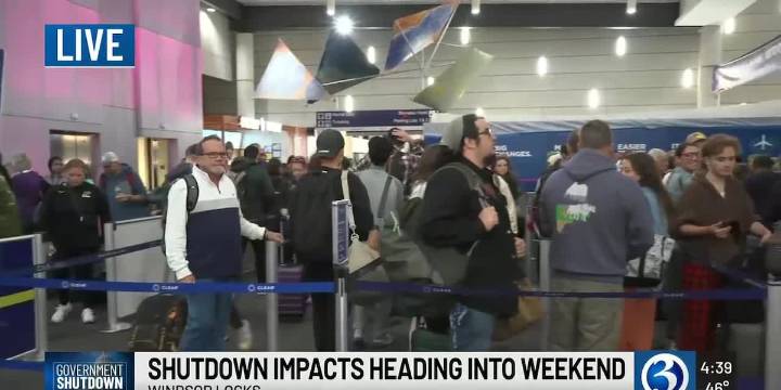 Government shutdown causes air traffic controller shortage, flight delays