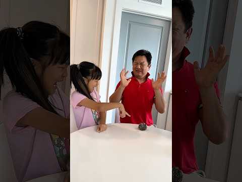 My dad grabbed a poop 🤪🤣 LeoNata family #shorts