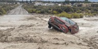 Flash flooding swallows cars in New Mexico as Southwest soaked through Tuesday