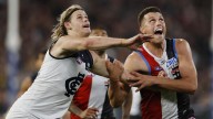 AFL trades 2025: Rowan Marshall requests trade to Geelong, St Kilda ruckman asks to be traded hours after Tom De Koning signing, latest news