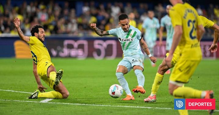 Antony al rescate de Pellegrini: Betis consiguió valioso empate en visita al Villarreal por La Liga