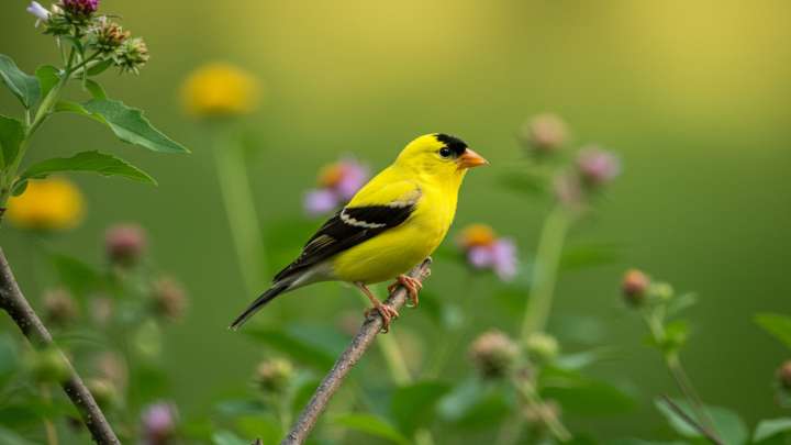 Plant This Spiky Flower In The Fall To Attract Goldfinches Next Spring
