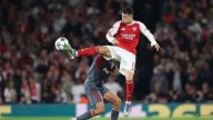 Martinelli on target as Arsenal battle past Olympiacos