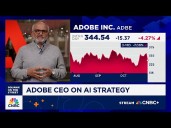Stock weakness more about software sector overhang, says Adobe CEO Shantanu Narayen