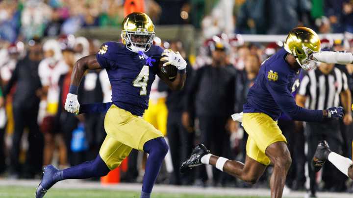Notre Dame football score today vs USC, stats, Jeremiyah Love dominates