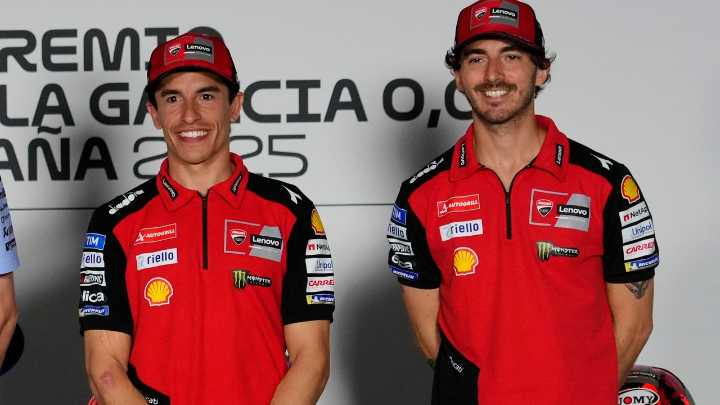 El jefe de Ducati reconoce que Bagnaia y Márquez no tienen nada que ver: "El rango de Pecco es limitado"