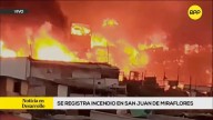 “Hemos perdido todo”: damnificada del incendio en Pamplona Alta clama por ayuda