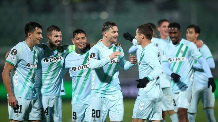 El Betis prolonga su racha con su primera victoria europea ante el Ludogorets