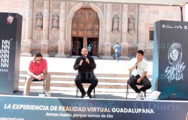 Filman cortometraje virtual de la Virgen de Guadalupe en Chihuahua