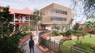Scotch College reveals new plans for modern three-storey admin complex to replace demolished building