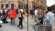 "A México se le respeta", critican a influencer canadiense por correr a mexicano para grabar en Desfile de Alebrijes