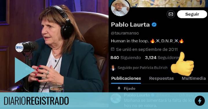 Patricia Bullrich le echó la culpa al feminismo de los femicidios y las redes le contestan con posteos de Pablo Laurta