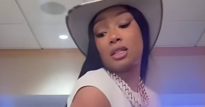 Megan Thee Stallion Shows How It’s Done in Crop Top Look